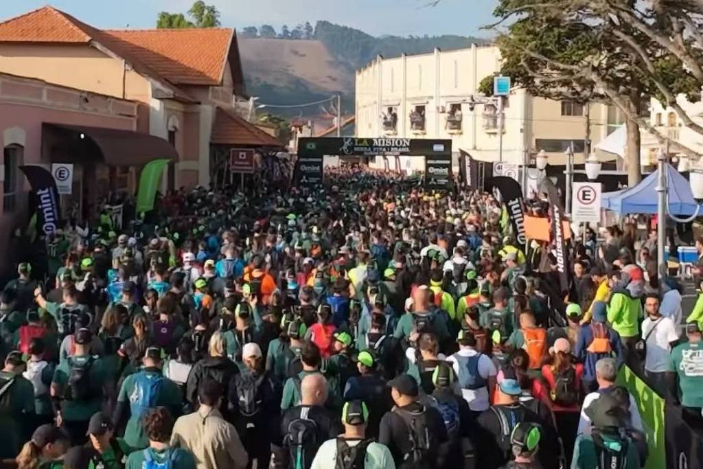 Muvuca na montanha