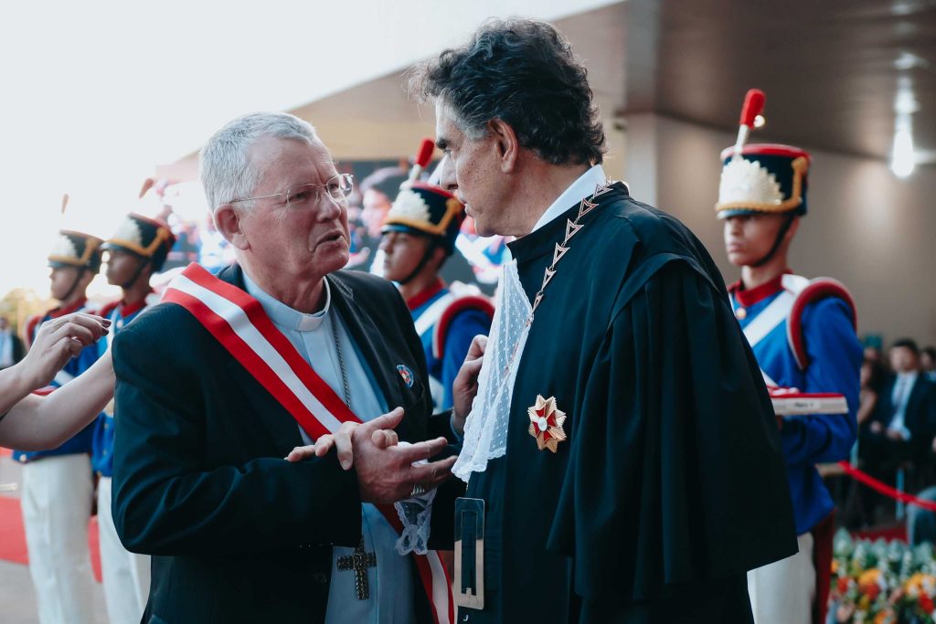 Presidente da CNBB e dom Reginaldo Andrietta são agraciados com a Ordem do Mérito do Trabalho