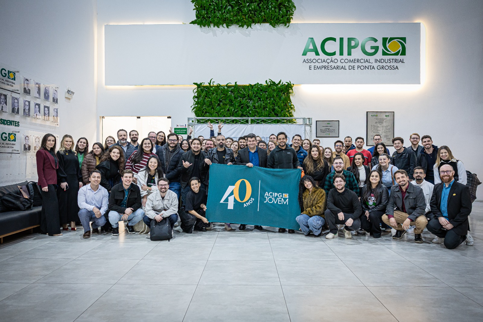 ACIPG Jovem recebe 50 inscritos em recepção a novos membros