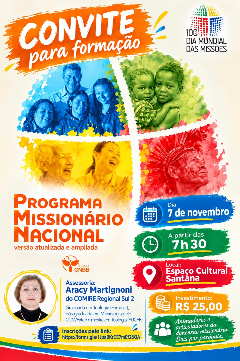 Diocese promove formação missionária
