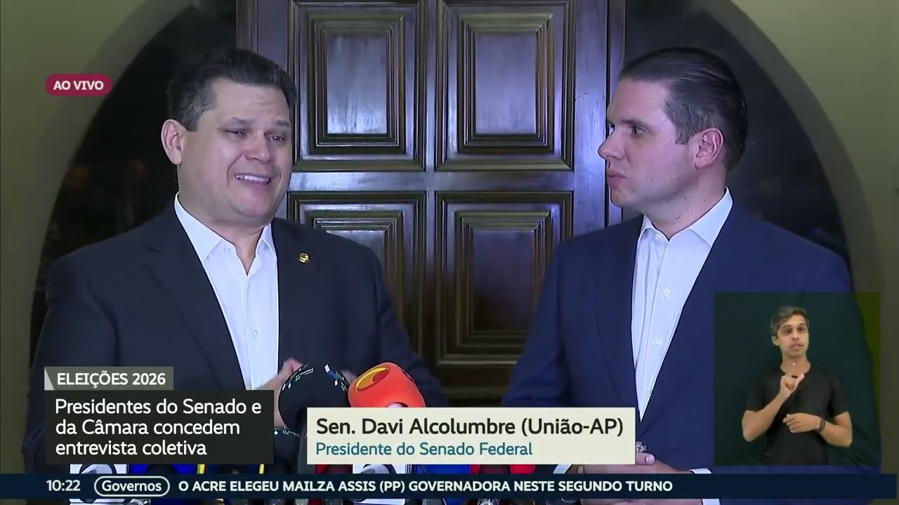 Vídeo: Davi reconhece resultado da eleição e defende pacificação do país