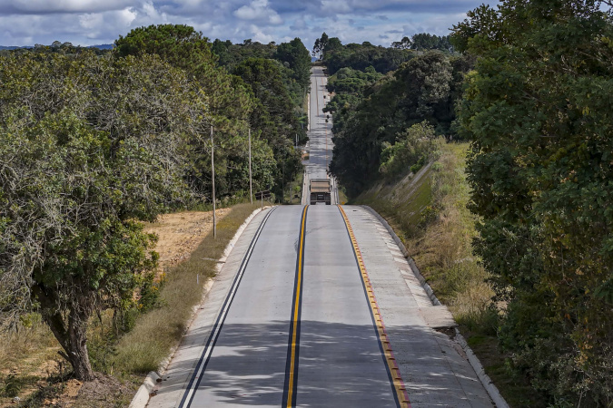 Ligação entre Mandirituba e São José dos Pinhais supera 65% de execução