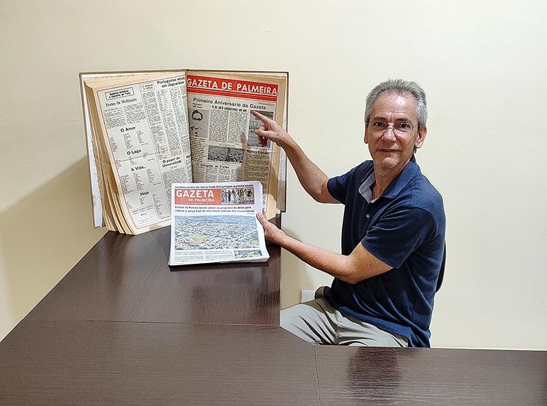 Gazeta de Palmeira completa 50 anos e é um dos jornais mais antigos em circulação no Paraná