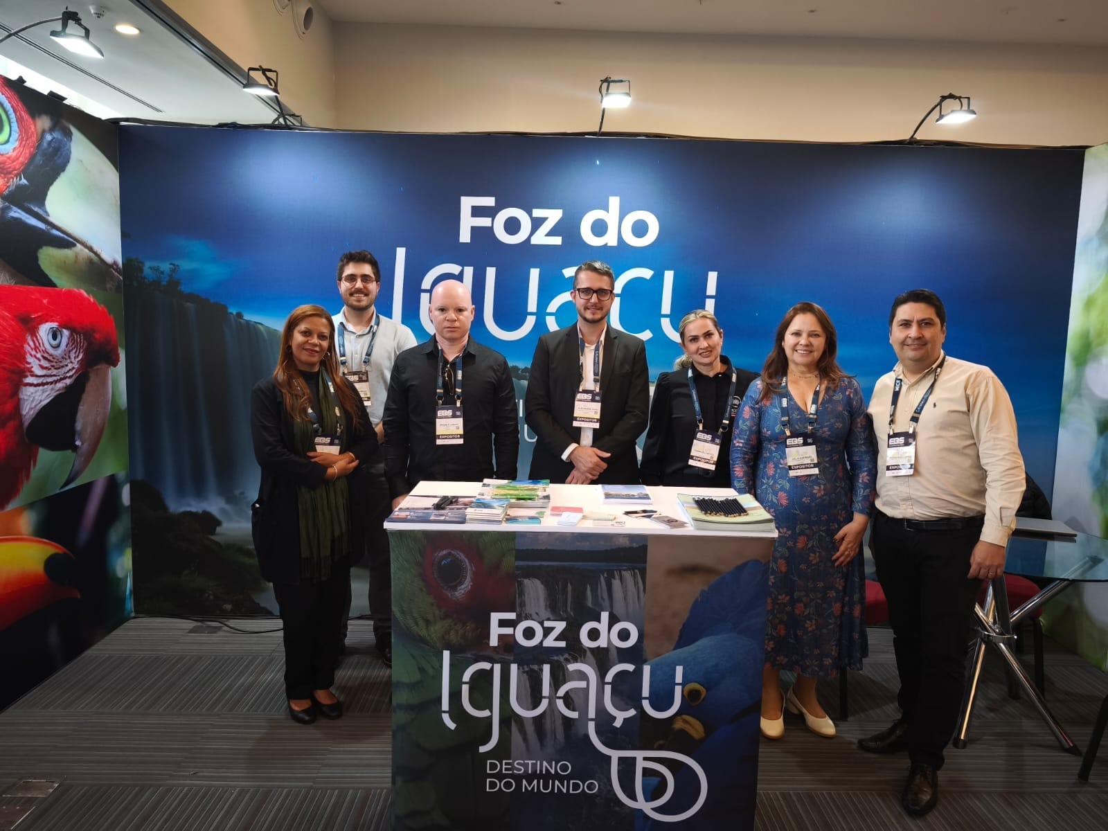 Foz do Iguaçu participa da Feira EBS 2026 para ampliar captação de eventos corporativos
