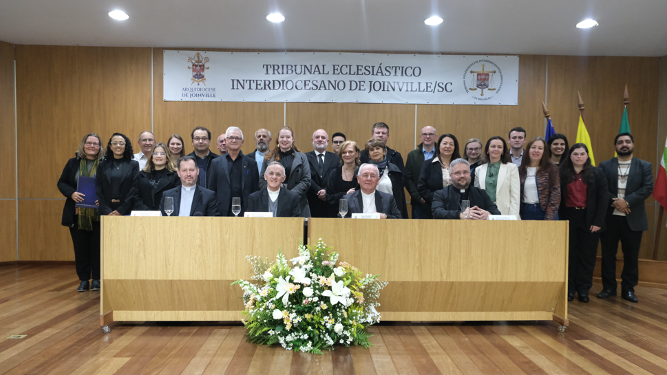 Tribunal Eclesiástico Interdiocesano é instaurado na arquidiocese de Joinville