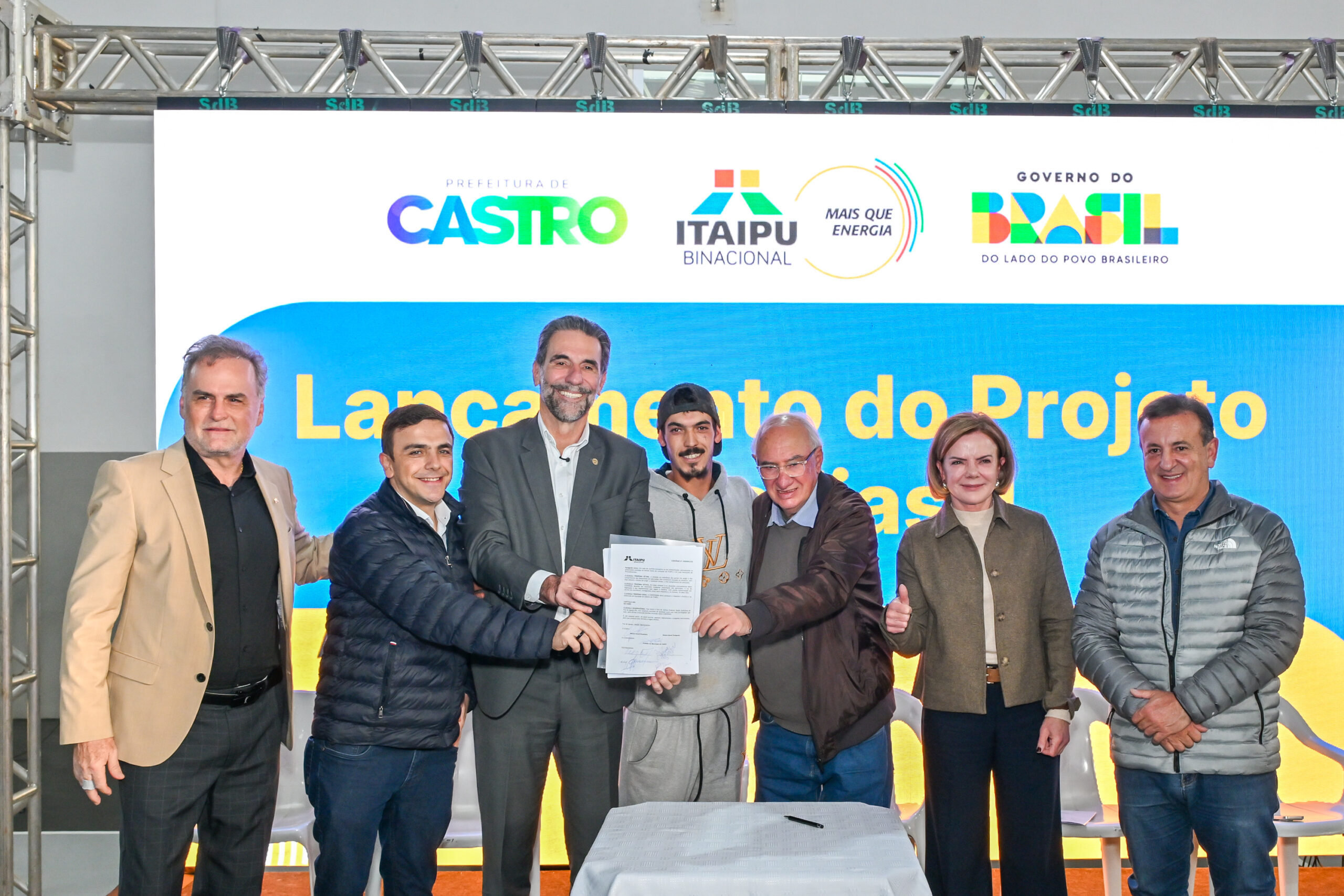 Itaipu lança projeto para construção de 160 casas populares em Castro, região dos Campos Gerais