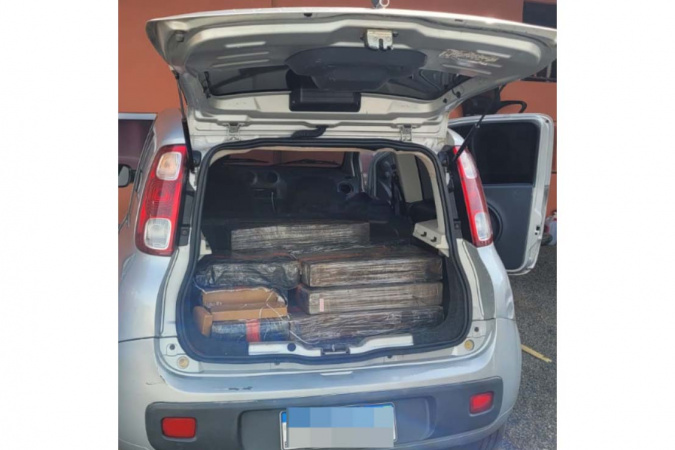 PCPR apreende 400 quilos de maconha em Cândido de Abreu a partir de denúncia anônima