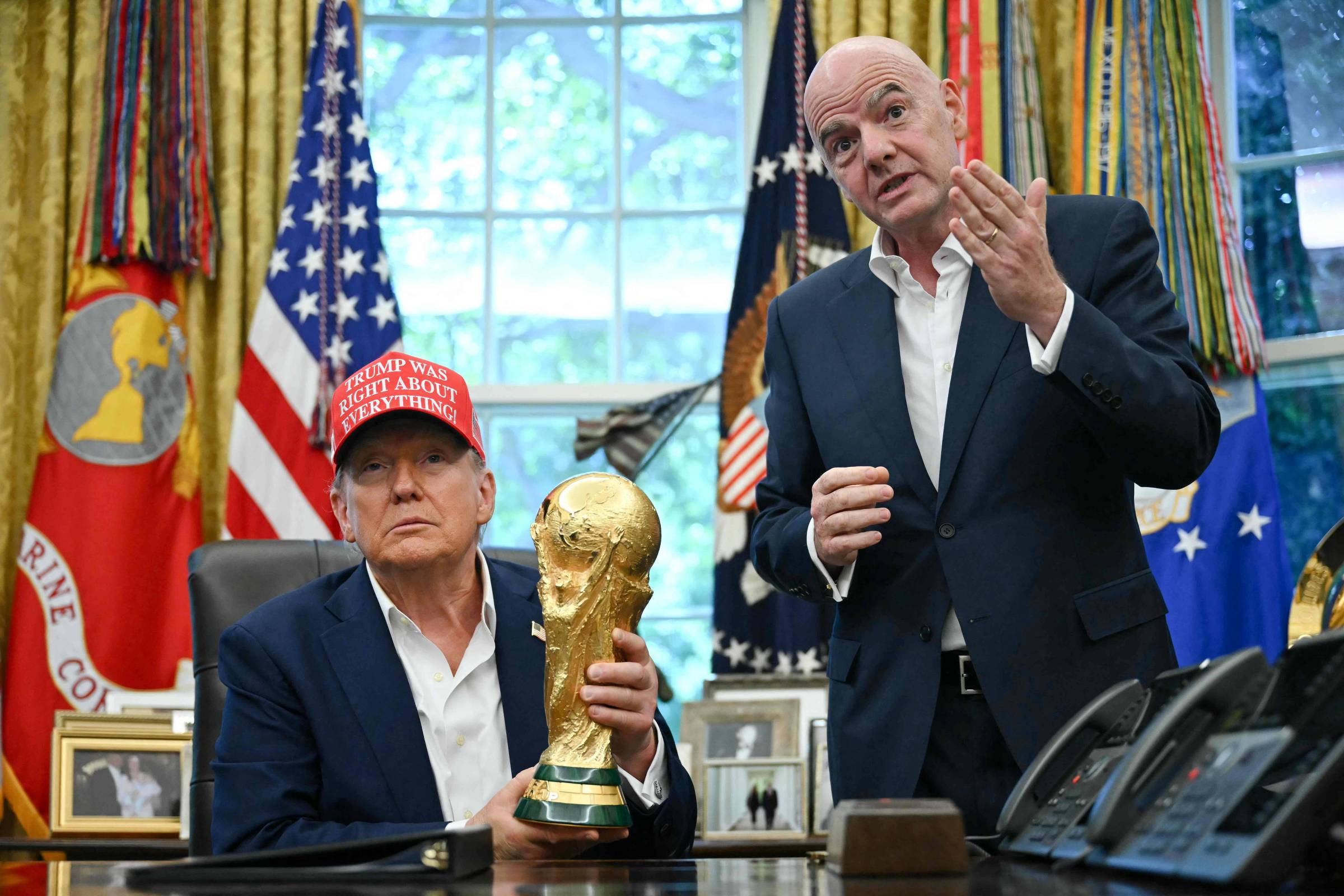 Infantino, o homem que está 'trumpificando' a Fifa