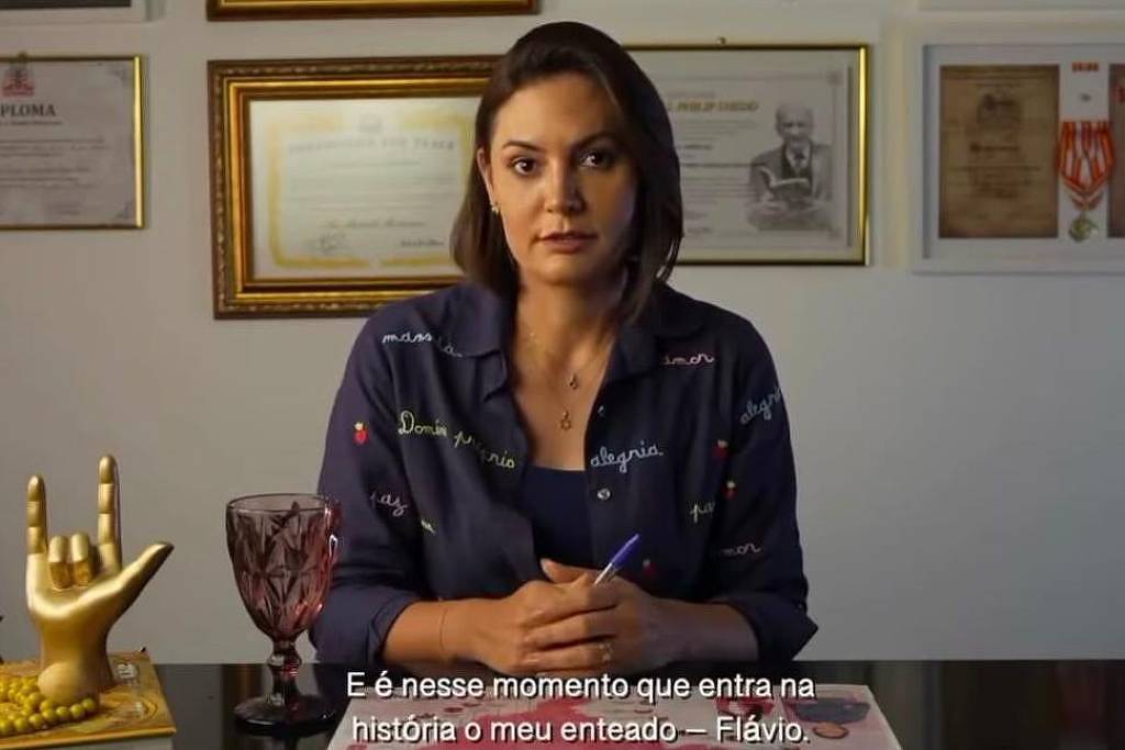 Mensagens em grupos mostram que crise entre Michelle e Flávio desgasta direita antes das eleições