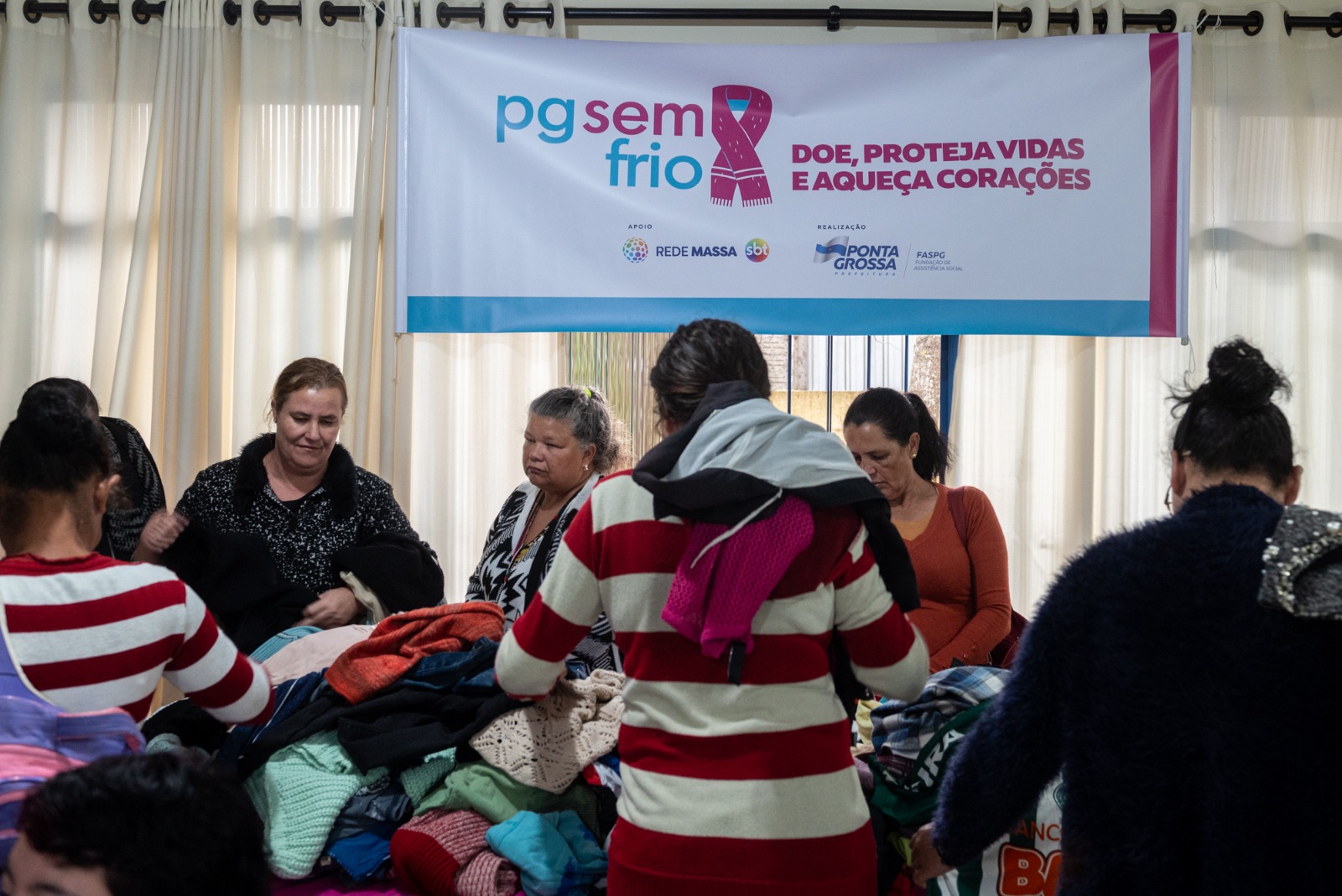 Campanha PG Sem Frio é prorrogada e abre novos pontos de arrecadação