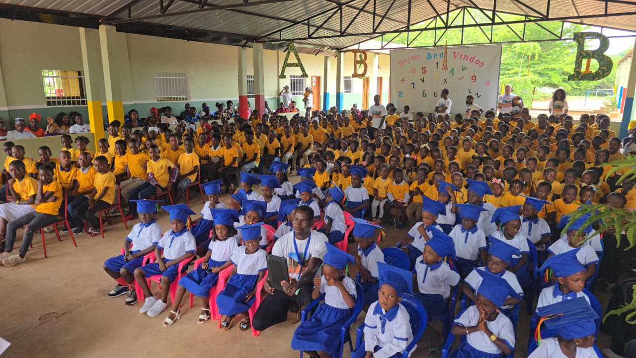 Escola São Paulo VI encerra o 6° ano letivo na Guiné-Bissau com celebração da comunidade escolar